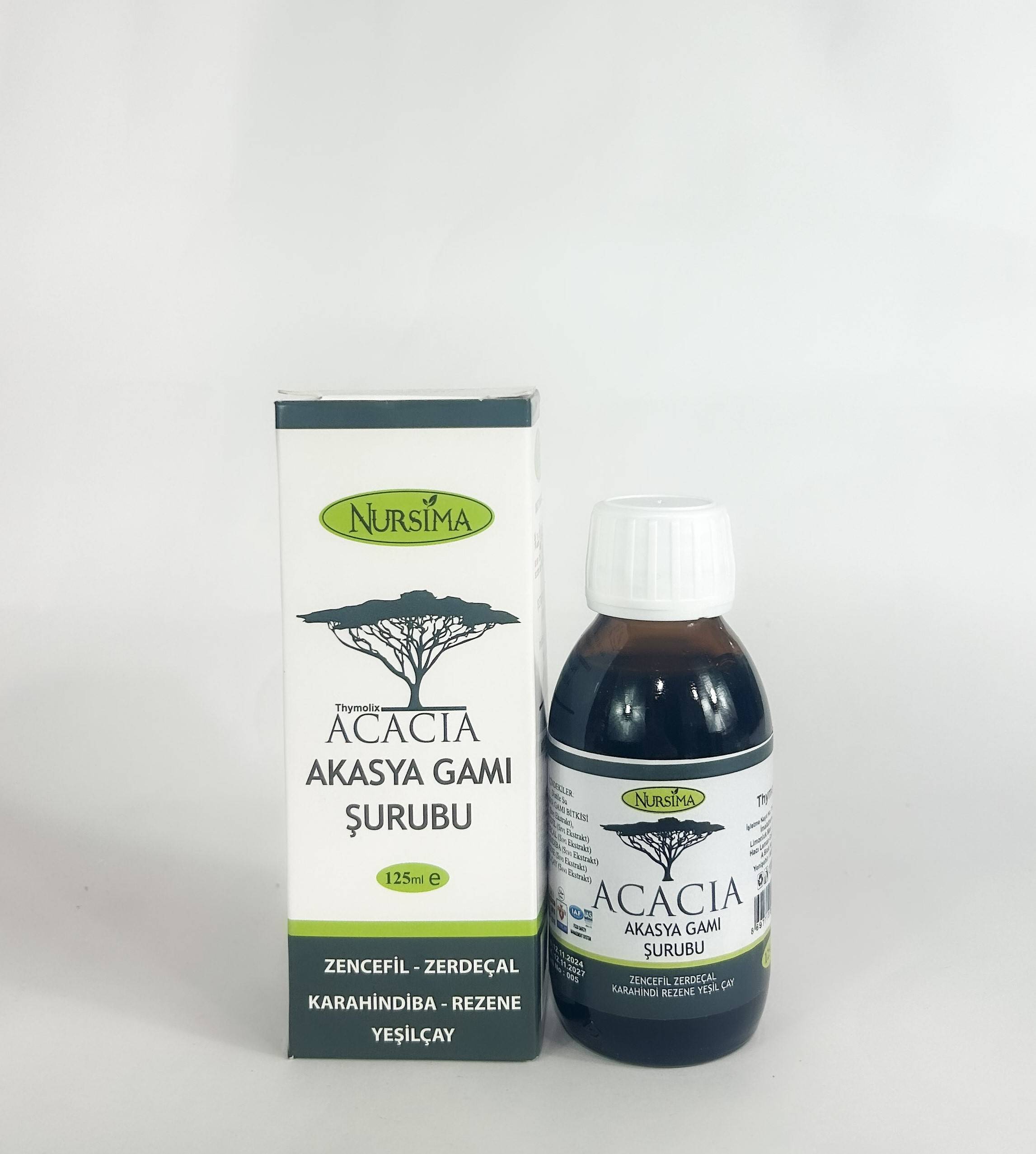 Akasya Gamı Şurubu