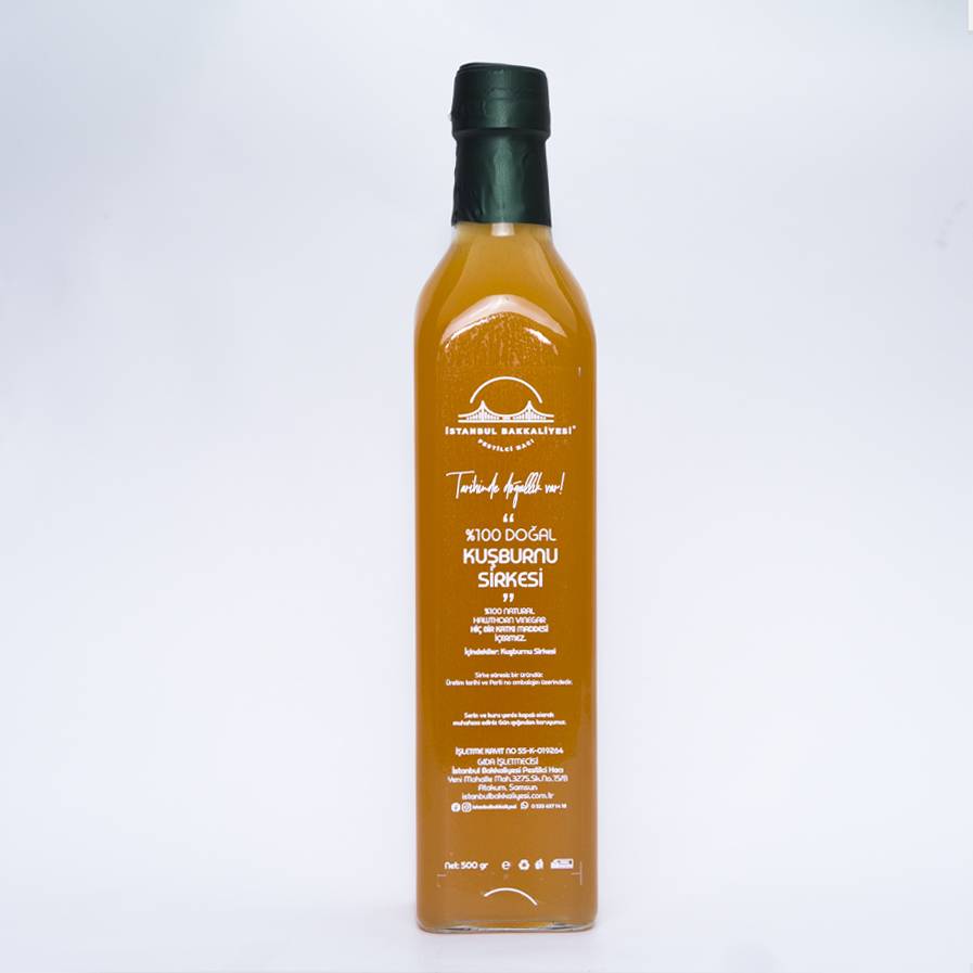 Kuşburnu Sirkesi 500 ml