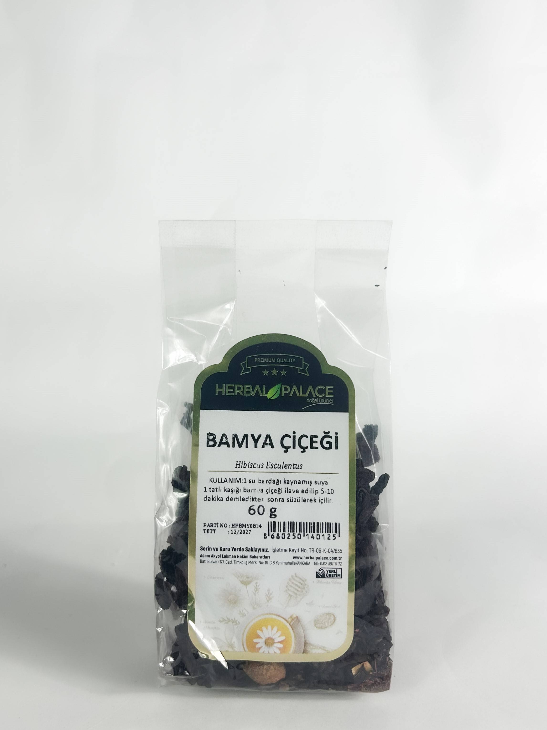 HİBİSKUS (BAMYA ÇİÇEĞİ)