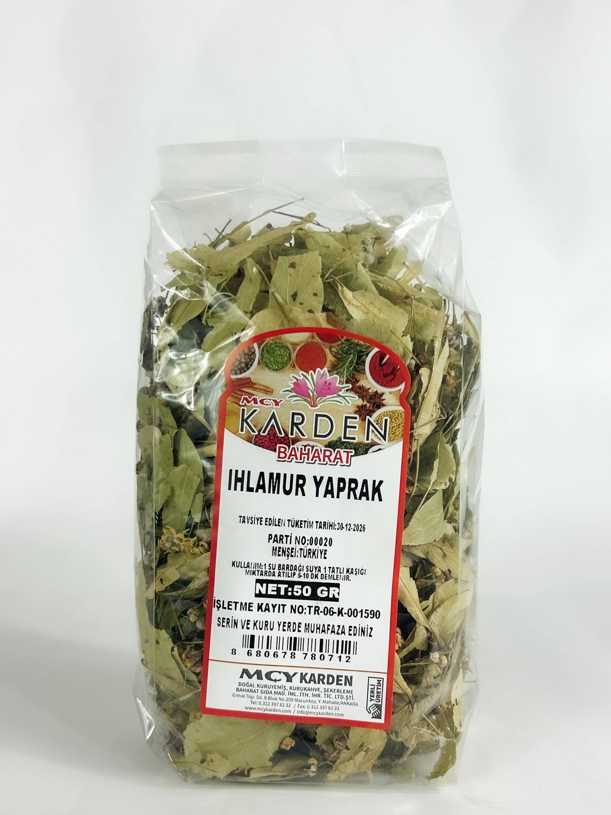 IHLAMUR ÇAYI YAPRAK