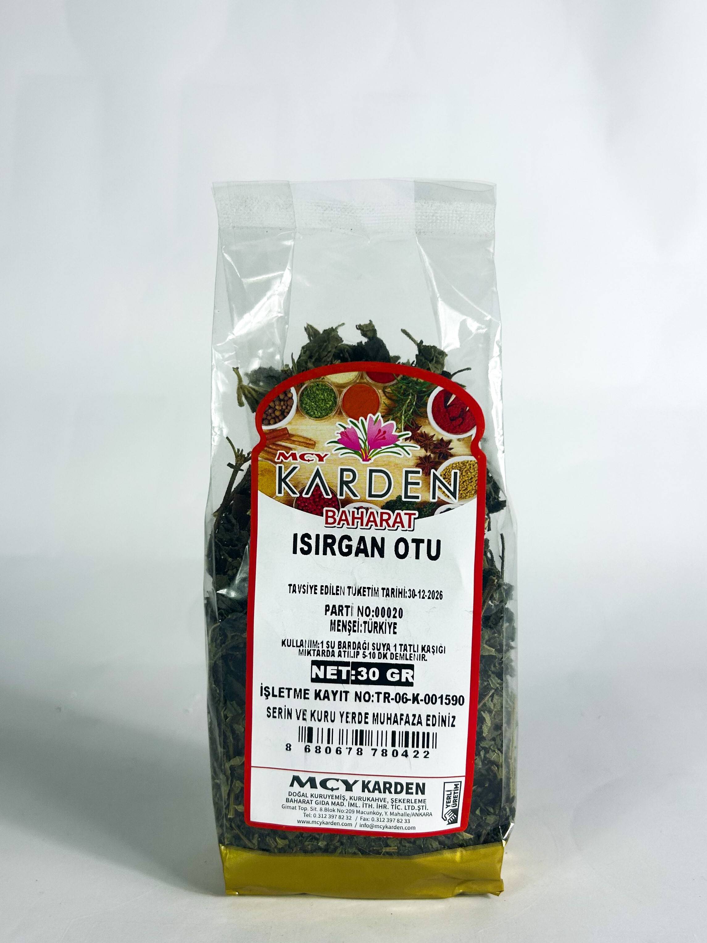Karden Isırgan Otu